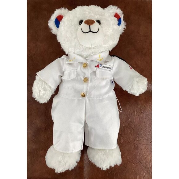 Carnival Cruise Build A Bear 14" Plush Stuffed Teddy Bear with Captains Uniform - Picture 5 of 16